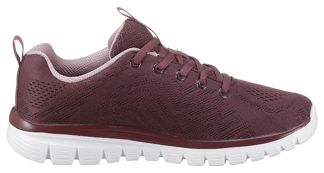Skechers Sneaker »Graceful - Get Connected« Freizeitschuh, Halbschuh, Schnürschuh für die Maschinenwäsche geeignet