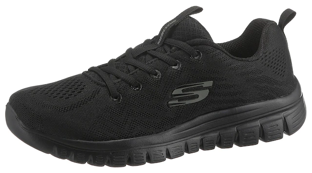 Skechers Sneaker »Graceful - Get Connected« Freizeitschuh, Halbschuh, Schnürschuh für die Maschinenwäsche geeignet