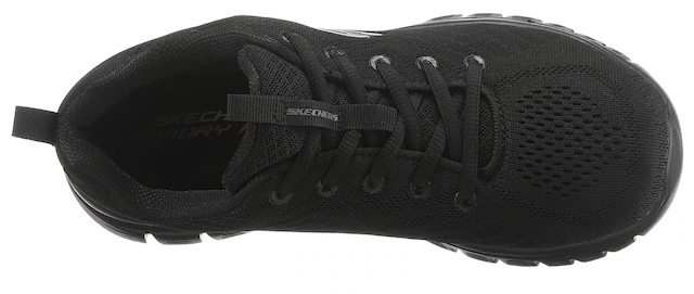 Skechers Sneaker »Graceful - Get Connected« Freizeitschuh, Halbschuh, Schnürschuh für die Maschinenwäsche geeignet