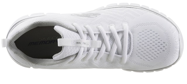 Skechers Sneaker »Graceful - Get Connected« Freizeitschuh, Halbschuh, Schnürschuh für die Maschinenwäsche geeignet