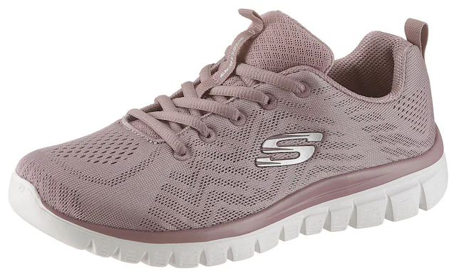 Skechers Sneaker »Graceful - Get Connected« Freizeitschuh, Halbschuh, Schnürschuh für die Maschinenwäsche geeignet