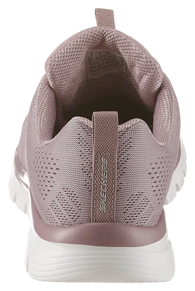 Skechers Sneaker »Graceful - Get Connected« Freizeitschuh, Halbschuh, Schnürschuh für die Maschinenwäsche geeignet