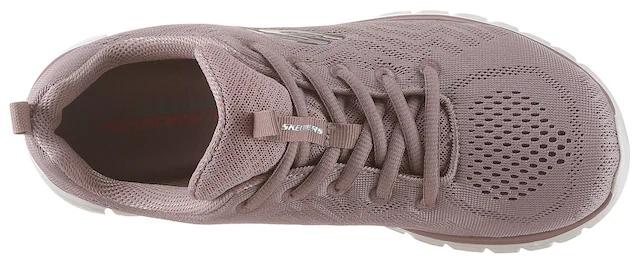 Skechers Sneaker »Graceful - Get Connected« Freizeitschuh, Halbschuh, Schnürschuh für die Maschinenwäsche geeignet