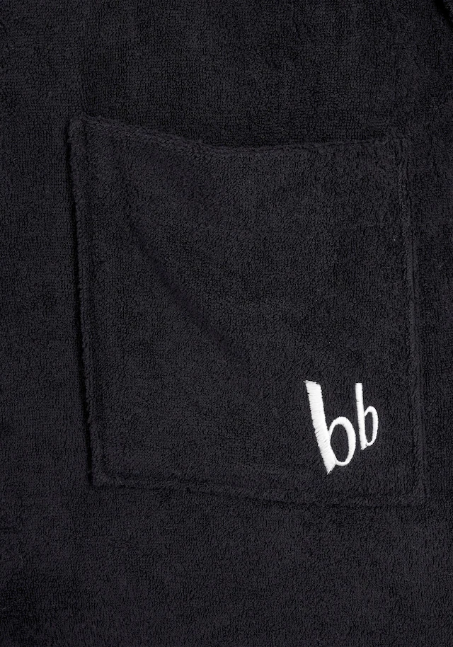 Bruno Banani Unisex-Bademantel »Robby, ideal für Sauna & Spa, Standard, Premium und Überlänge« 1 Stk. Damen & Herren Bademäntel, Baumwolle, mit Taschen, Sauna, XS-3XL