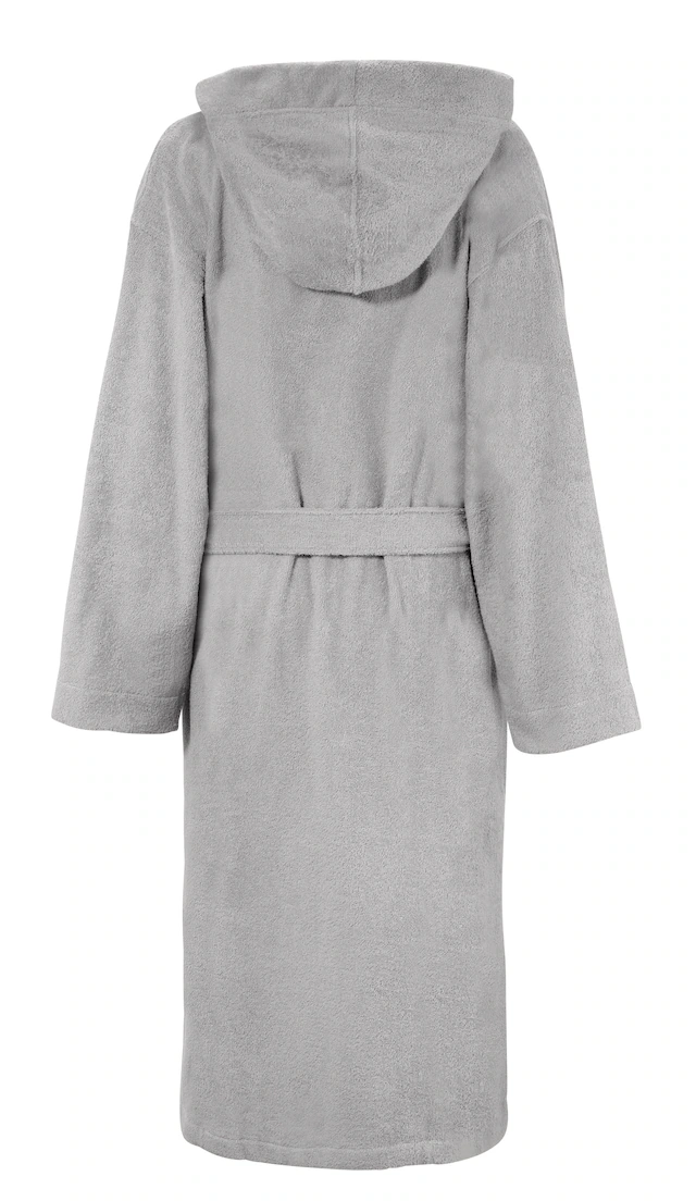 Bruno Banani Unisex-Bademantel »Robby, ideal für Sauna & Spa, Standard, Premium und Überlänge« 1 Stk. Damen & Herren Bademäntel, Baumwolle, mit Taschen, Sauna, XS-3XL