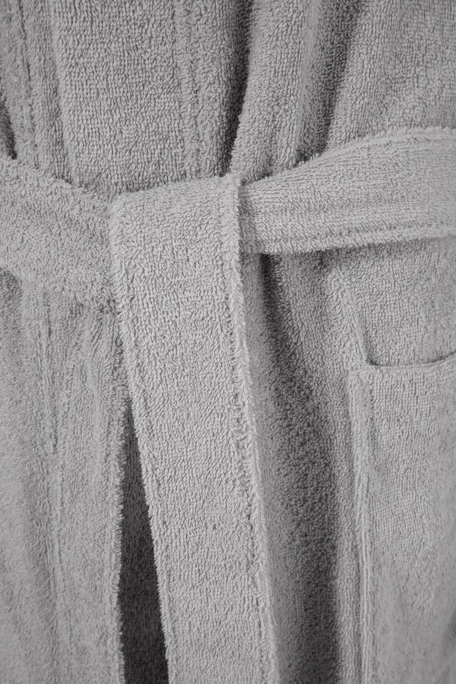 Bruno Banani Unisex-Bademantel »Robby, ideal für Sauna & Spa, Standard, Premium und Überlänge« 1 Stk. Damen & Herren Bademäntel, Baumwolle, mit Taschen, Sauna, XS-3XL
