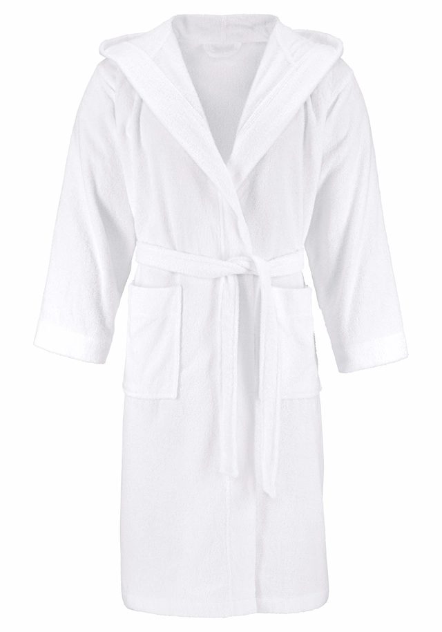 Bruno Banani Unisex-Bademantel »Robby, ideal für Sauna & Spa, Standard, Premium und Überlänge« 1 Stk. Damen & Herren Bademäntel, Baumwolle, mit Taschen, Sauna, XS-3XL