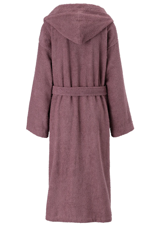 Bruno Banani Unisex-Bademantel »Robby, ideal für Sauna & Spa, Standard, Premium und Überlänge« 1 Stk. Damen & Herren Bademäntel, Baumwolle, mit Taschen, Sauna, XS-3XL