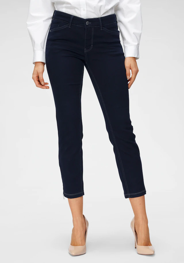MAC 7/8-Jeans »Dream Chic« verkürzte Form mit Reißverschluss