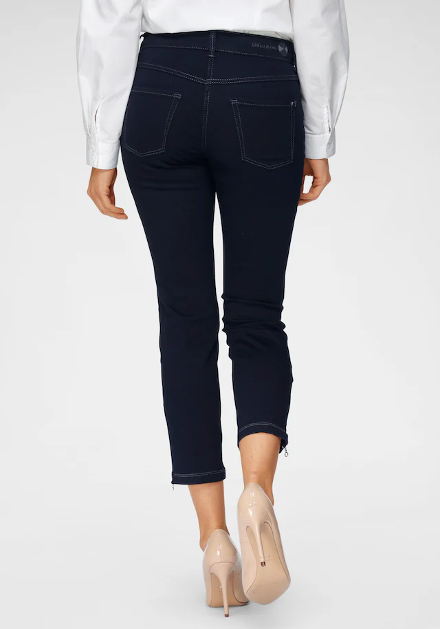 MAC 7/8-Jeans »Dream Chic« verkürzte Form mit Reißverschluss