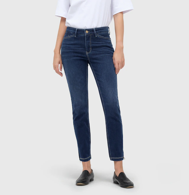 MAC 7/8-Jeans »Dream Chic« verkürzte Form mit Reißverschluss