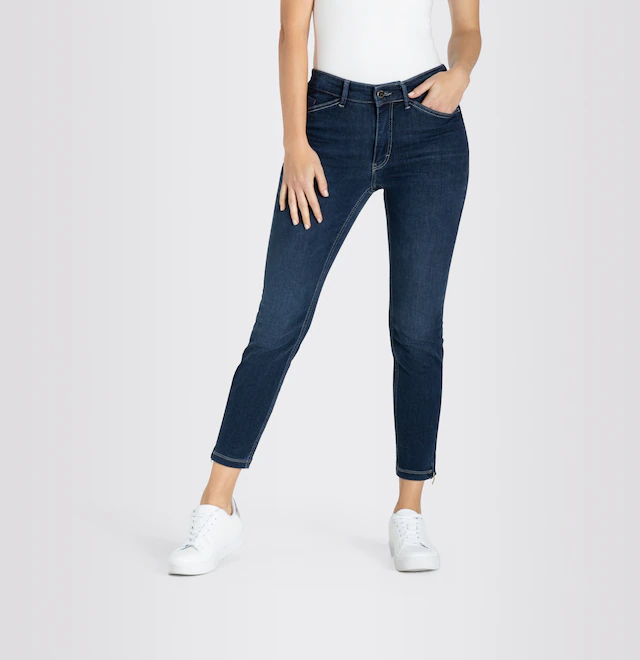 MAC 7/8-Jeans »Dream Chic« verkürzte Form mit Reißverschluss