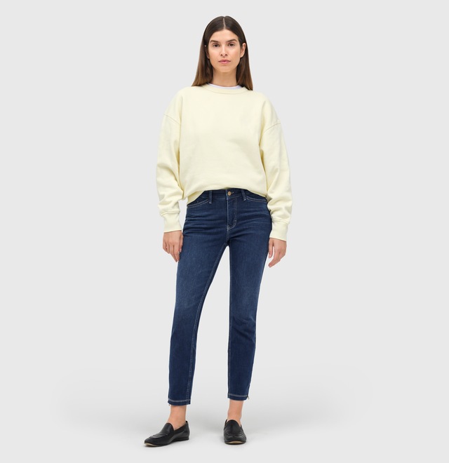 MAC 7/8-Jeans »Dream Chic« verkürzte Form mit Reißverschluss