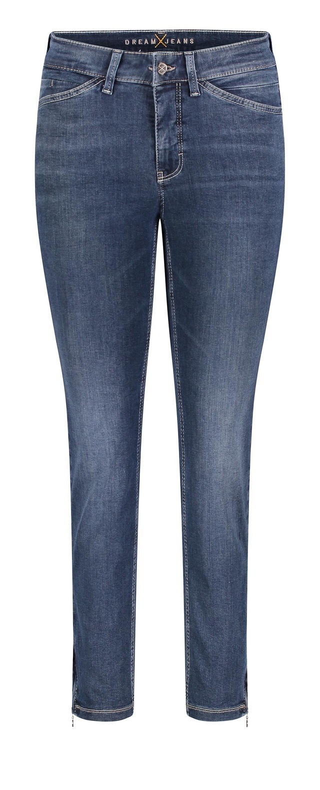 MAC 7/8-Jeans »Dream Chic« verkürzte Form mit Reißverschluss