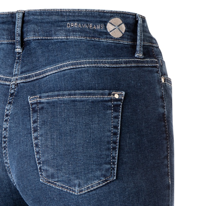 MAC 7/8-Jeans »Dream Chic« verkürzte Form mit Reißverschluss