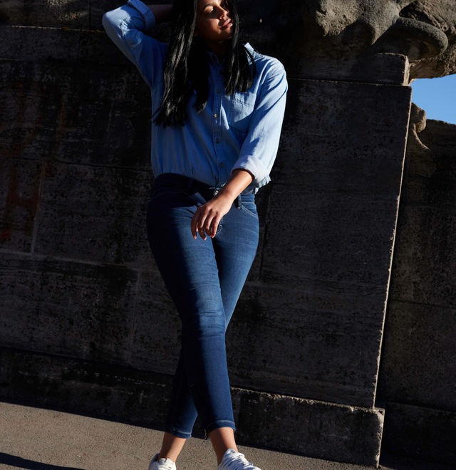 MAC 7/8-Jeans »Dream Chic« verkürzte Form mit Reißverschluss