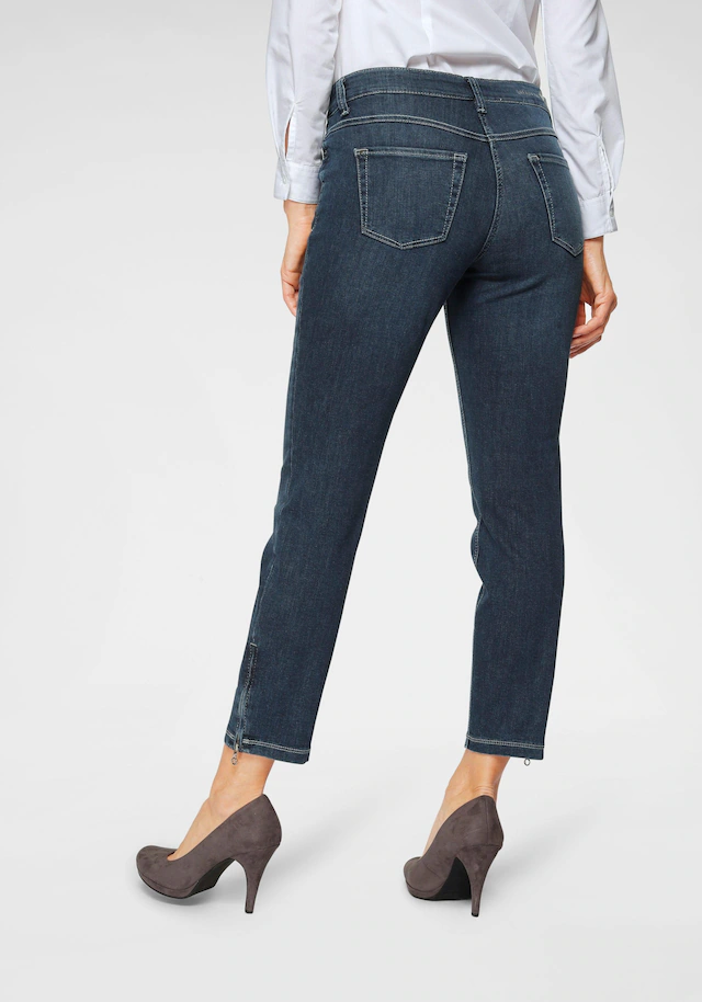 MAC 7/8-Jeans »Dream Chic« verkürzte Form mit Reißverschluss
