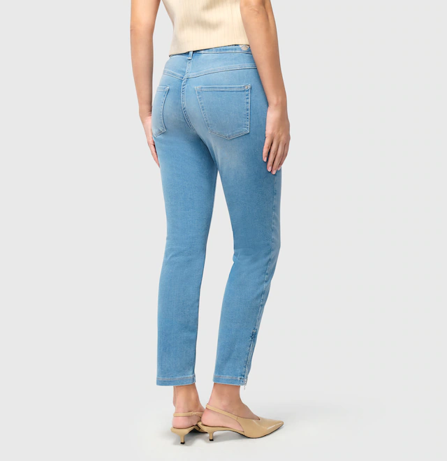 MAC 7/8-Jeans »Dream Chic« verkürzte Form mit Reißverschluss