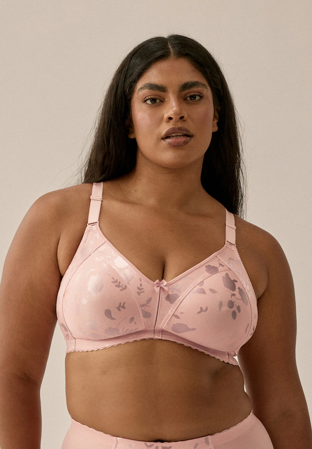 Naturana Minimizer-BH »Minimizer« 1 Stk. Shaping-Effekt, breite Träger, feminin, bügellos, Satin, Blumenmuster