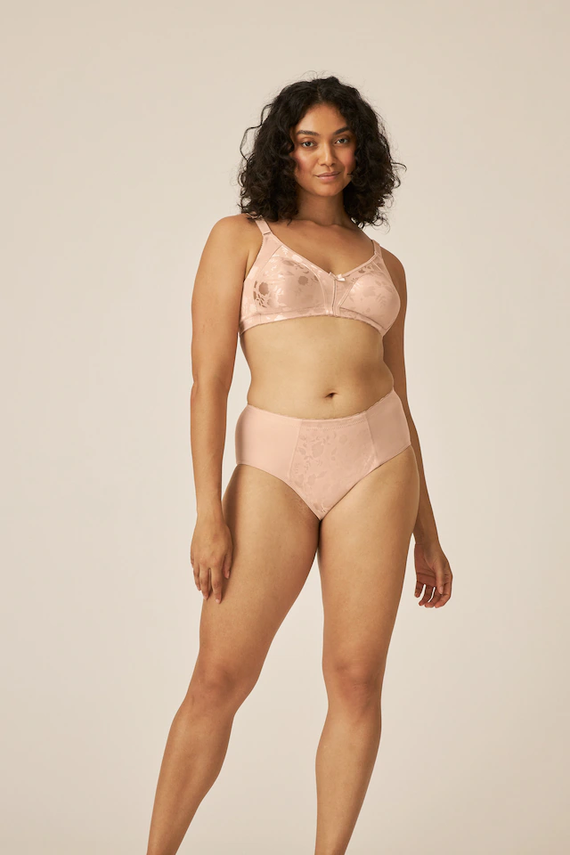 Naturana Minimizer-BH »Minimizer« 1 Stk. Shaping-Effekt, breite Träger, feminin, bügellos, Satin, Blumenmuster