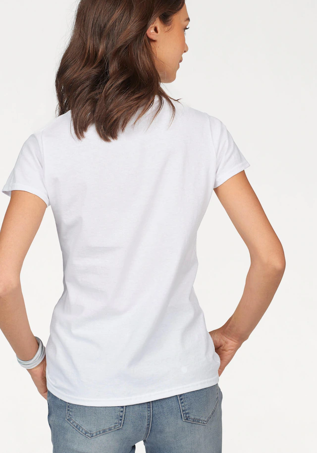 Fruit of the Loom Rundhalsshirt Packung, 5 Stk. original T. LADY-FIT im 5er Pack