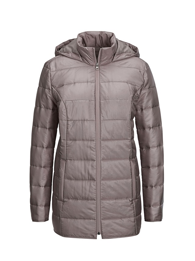 Classic Basics Steppjacke mit Kapuze
