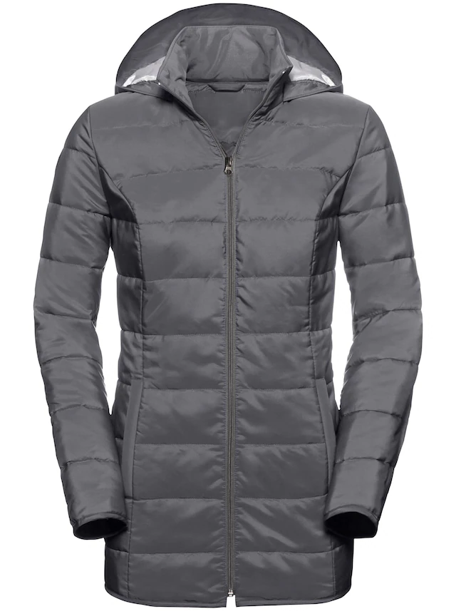 Classic Basics Steppjacke mit Kapuze