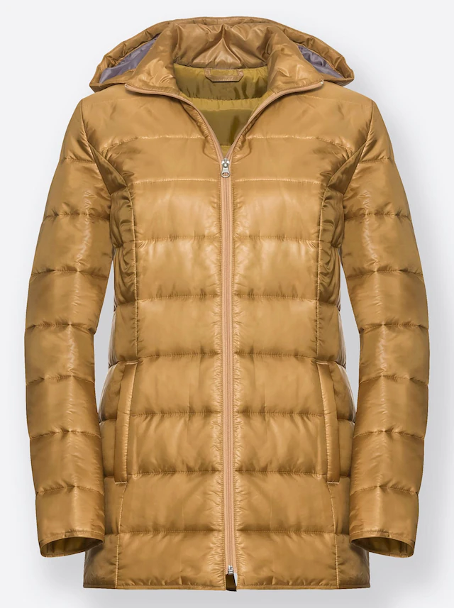 Classic Basics Steppjacke mit Kapuze