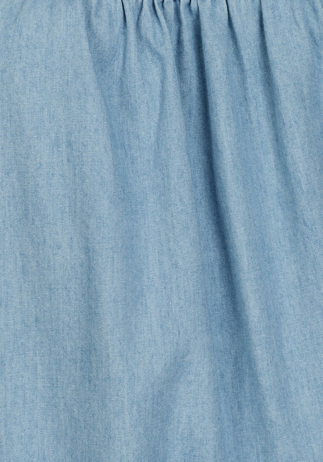 KangaROOS Jeanskleid aufgesetzte Taschen knielang, trendig, aus Baumwolle, ärmellos