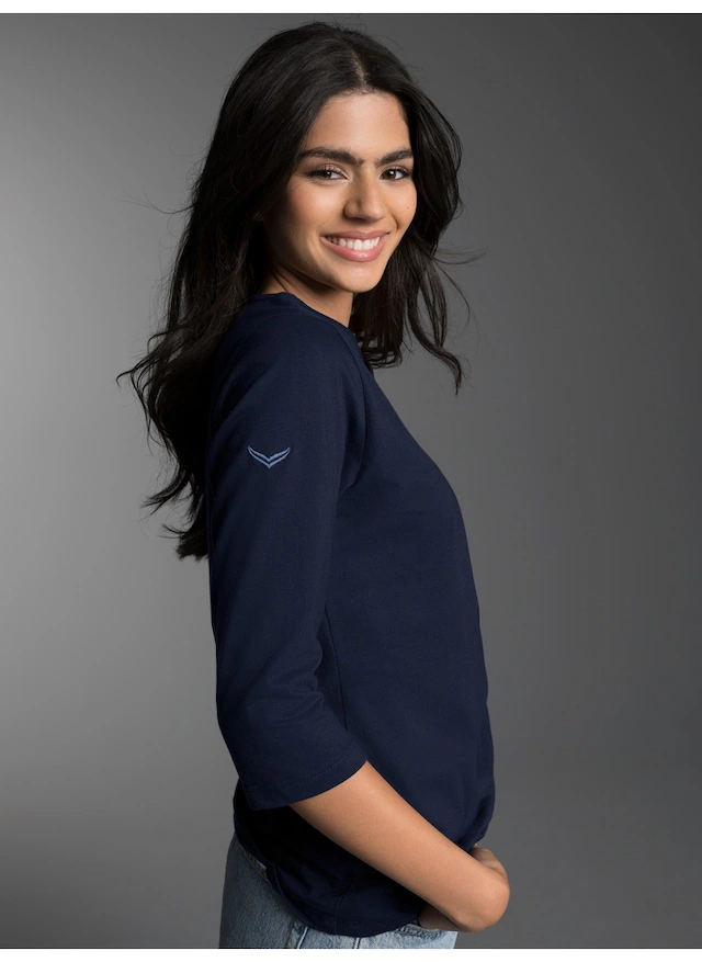 Trigema T-Shirt »TRIGEMA Langarmshirs aus Biobaumwolle« 1