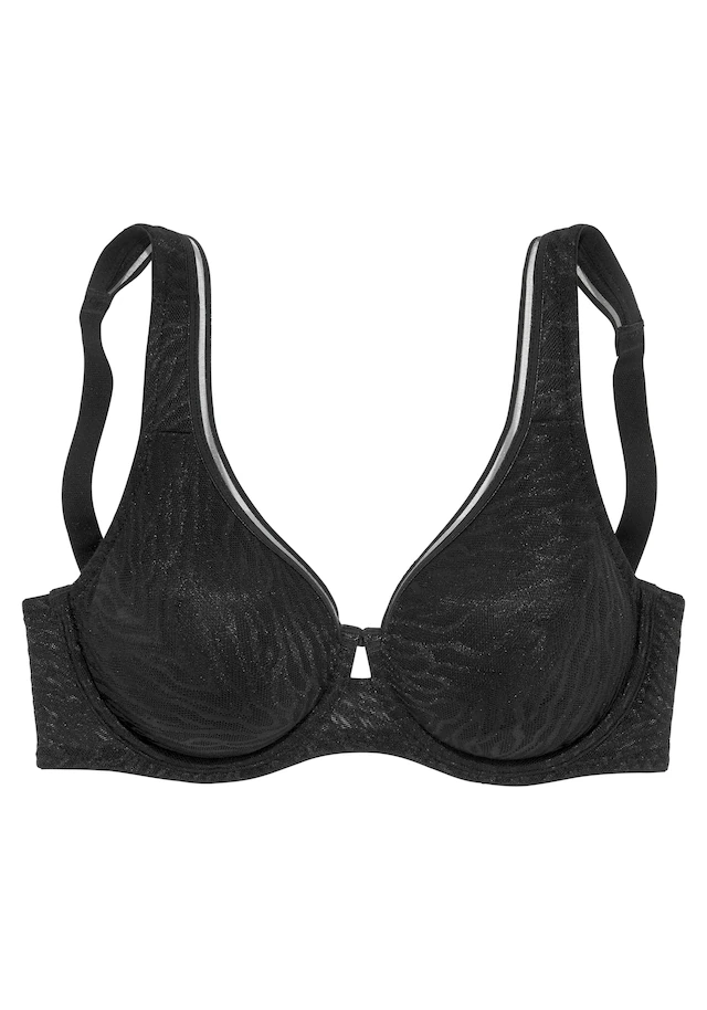 Nuance by Lascana Minimizer-BH im modernen Design mit glänzendem Material,