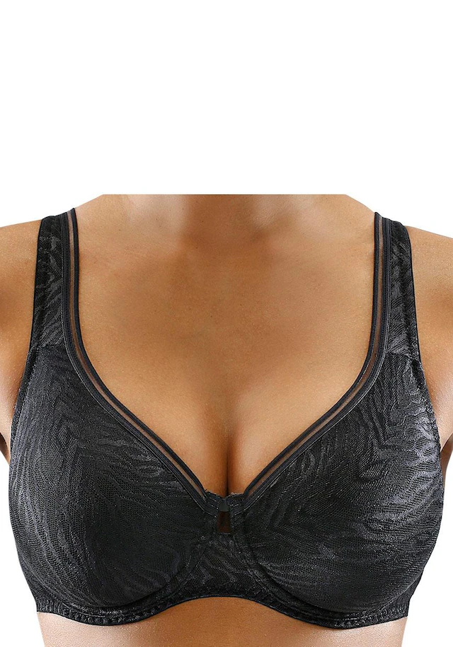 Nuance by Lascana Minimizer-BH im modernen Design mit glänzendem Material,