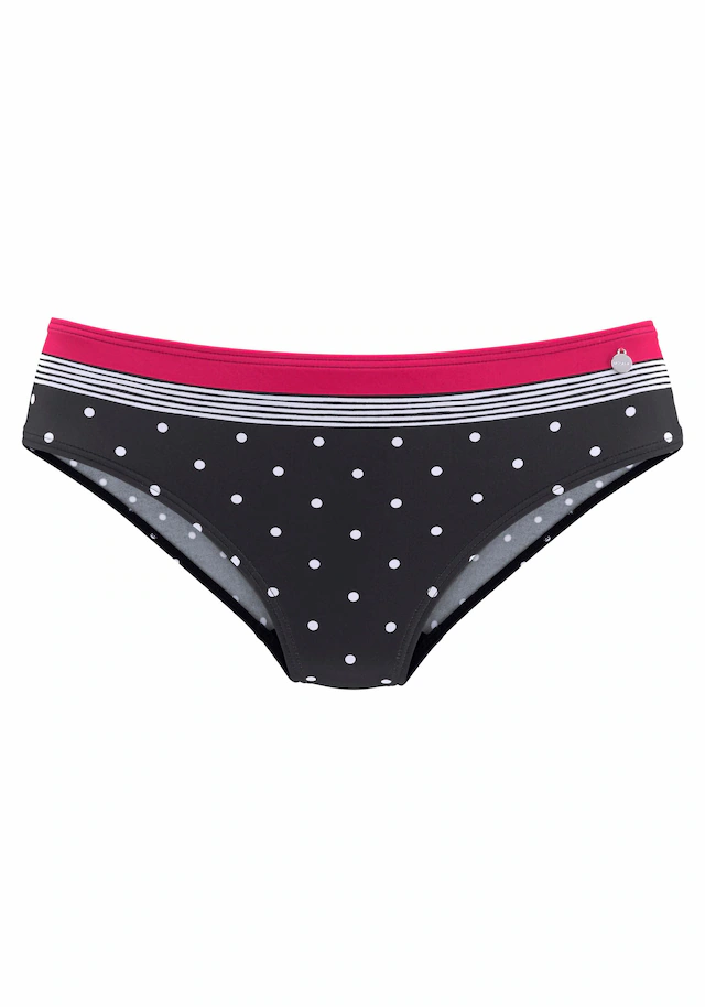 LASCANA Bikini-Hose »Monroe« In etwas höher geschnittener Form.