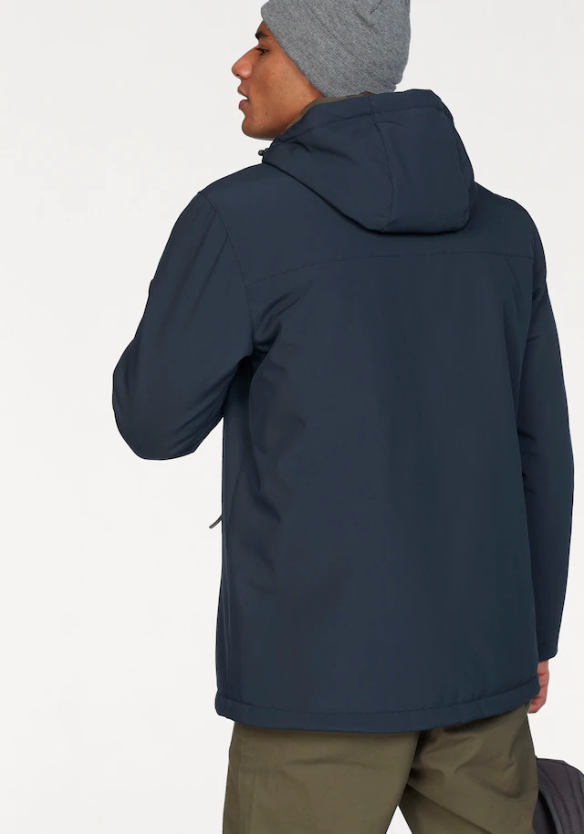 Polarino Winterjacke mit Kapuze atmungsaktiv, wasserabweisend, winddicht