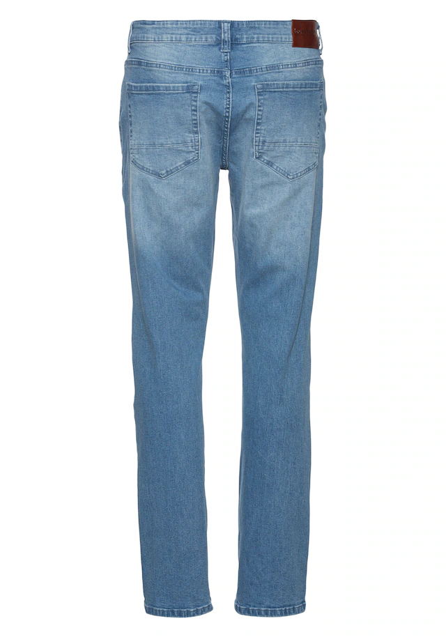 Bruno Banani Straight-Jeans »Hutch« gerade geschnittenes Bein, niedrige Leibhöhe, reguläre Passform