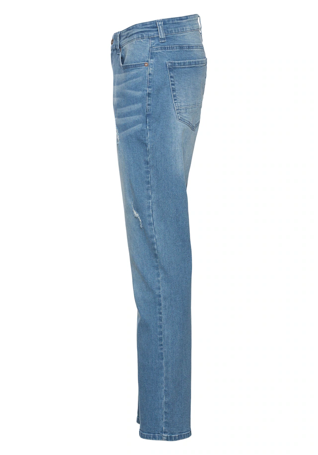 Bruno Banani Straight-Jeans »Hutch« gerade geschnittenes Bein, niedrige Leibhöhe, reguläre Passform