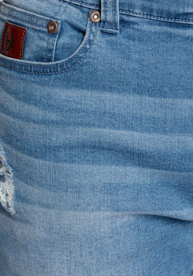 Bruno Banani Straight-Jeans »Hutch« gerade geschnittenes Bein, niedrige Leibhöhe, reguläre Passform