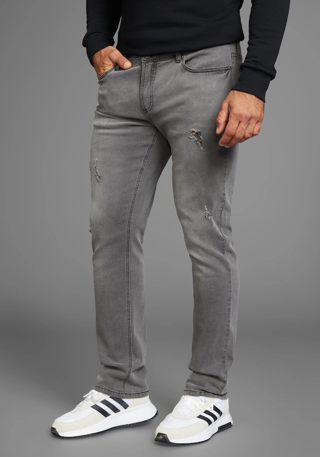 Bruno Banani Straight-Jeans »Hutch« gerade geschnittenes Bein, niedrige Leibhöhe, reguläre Passform