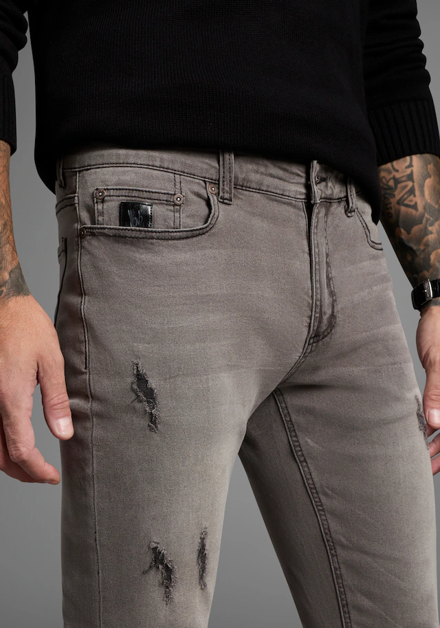 Bruno Banani Straight-Jeans »Hutch« gerade geschnittenes Bein, niedrige Leibhöhe, reguläre Passform