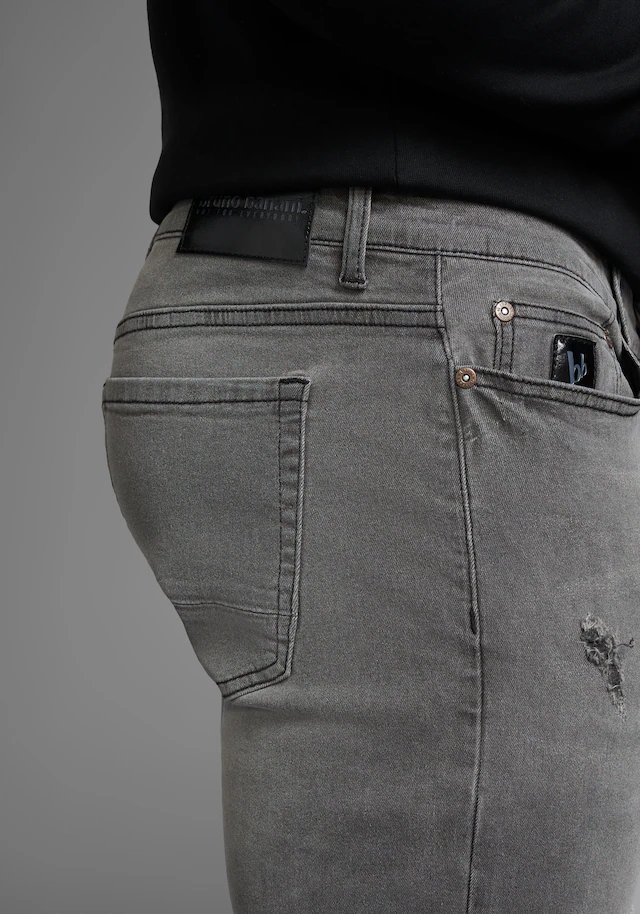 Bruno Banani Straight-Jeans »Hutch« gerade geschnittenes Bein, niedrige Leibhöhe, reguläre Passform