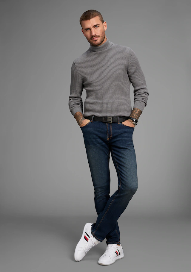 Bruno Banani Straight-Jeans »Hutch« gerade geschnittenes Bein, niedrige Leibhöhe, reguläre Passform