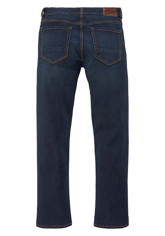 Bruno Banani Straight-Jeans »Hutch« gerade geschnittenes Bein, niedrige Leibhöhe, reguläre Passform