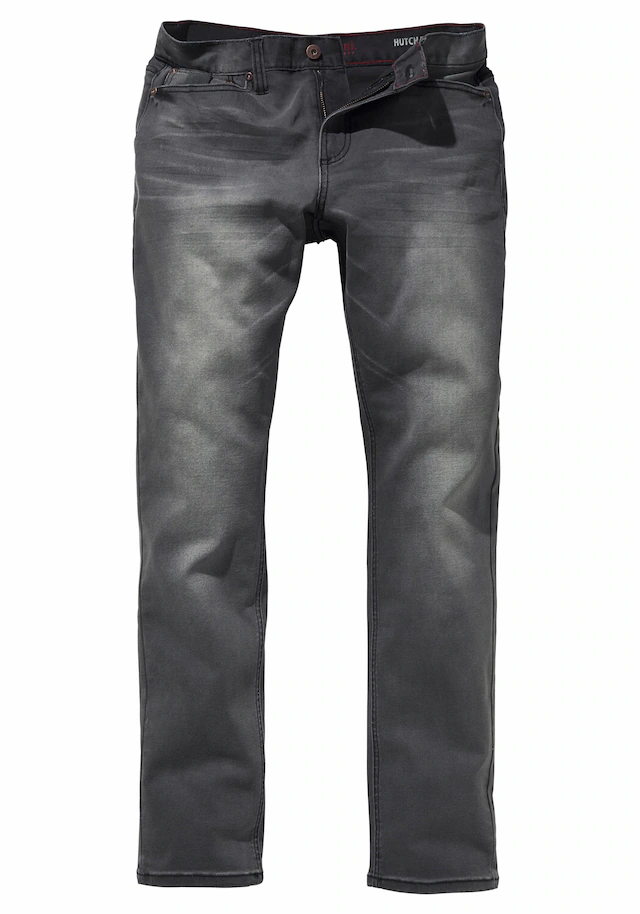 Bruno Banani Straight-Jeans »Hutch« gerade geschnittenes Bein, niedrige Leibhöhe, reguläre Passform