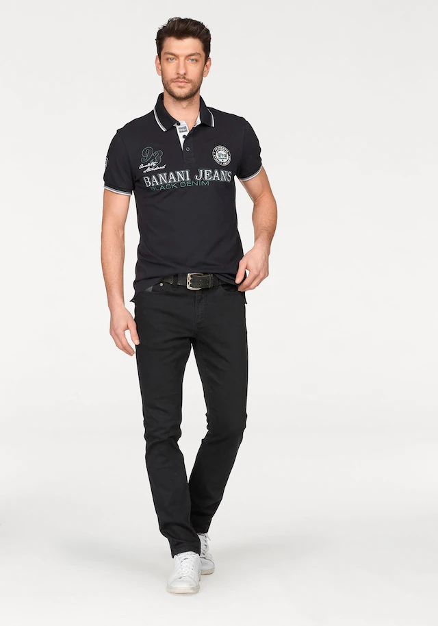 Bruno Banani Straight-Jeans »Hutch« gerade geschnittenes Bein, niedrige Leibhöhe, reguläre Passform
