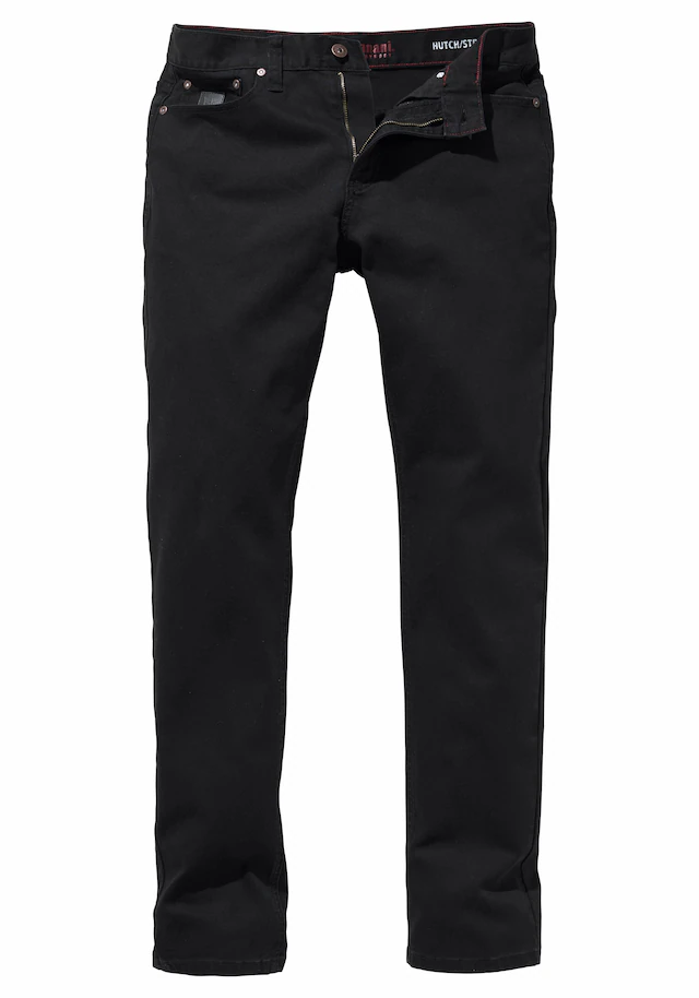 Bruno Banani Straight-Jeans »Hutch« gerade geschnittenes Bein, niedrige Leibhöhe, reguläre Passform