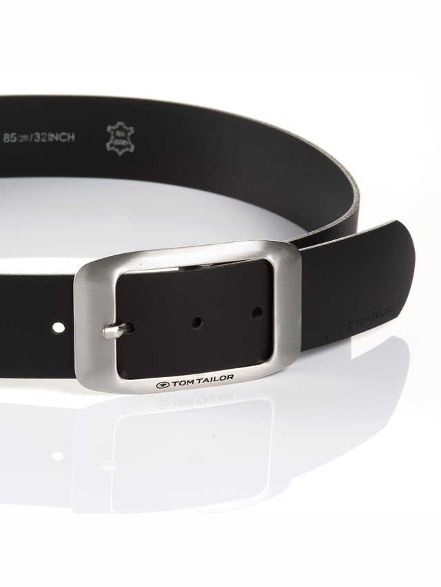 TOM TAILOR Ledergürtel »TTAMY« 1 Stk. 4 cm breiter Damengürtel, modisch vielseitig