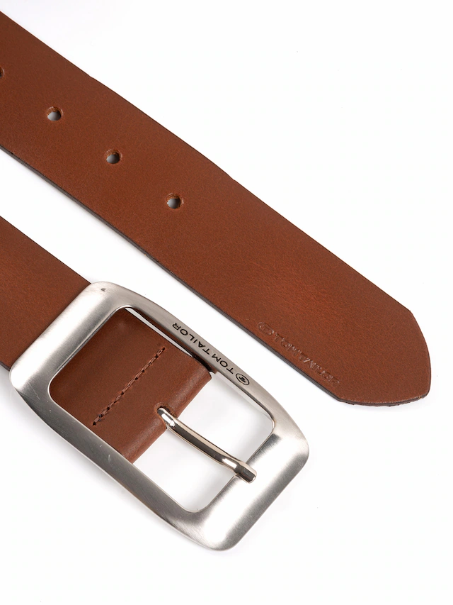 TOM TAILOR Ledergürtel »TTAMY« 1 Stk. 4 cm breiter Damengürtel, modisch vielseitig