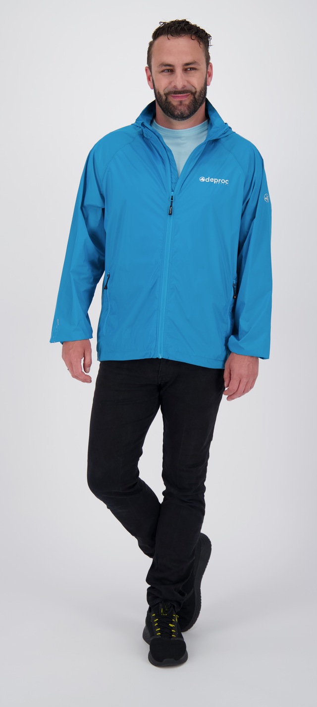 DEPROC Active Regenjacke »ROBSON MN II« mit Kapuze auch in Großen Größen erhältlich