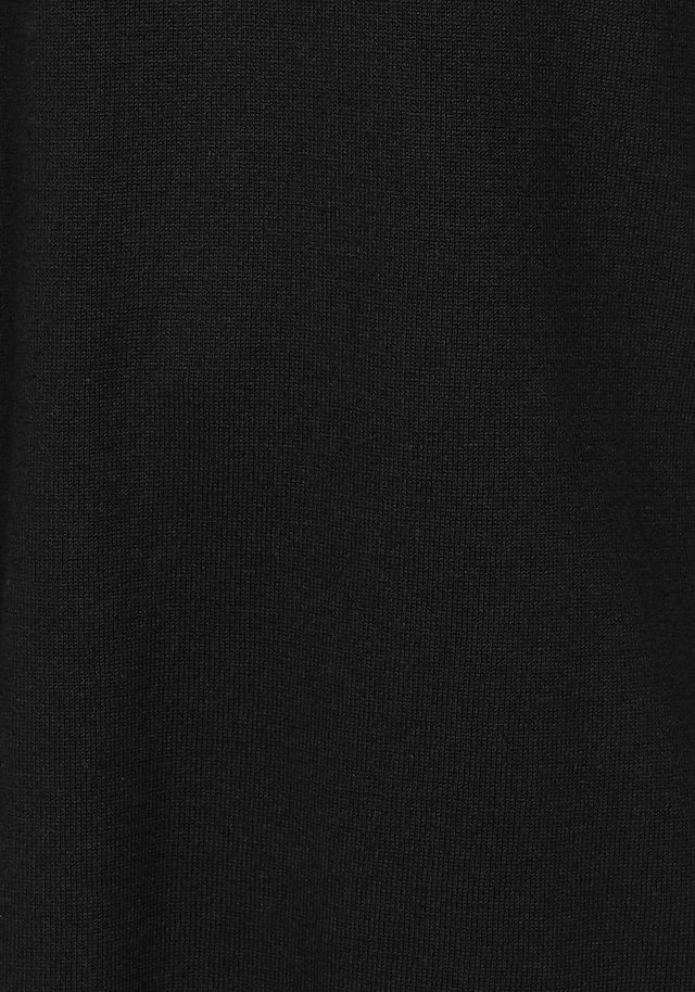 Laura Scott Longpullover Feinstrick mit U-Boot Ausschnitt und seitlichem Schlitz