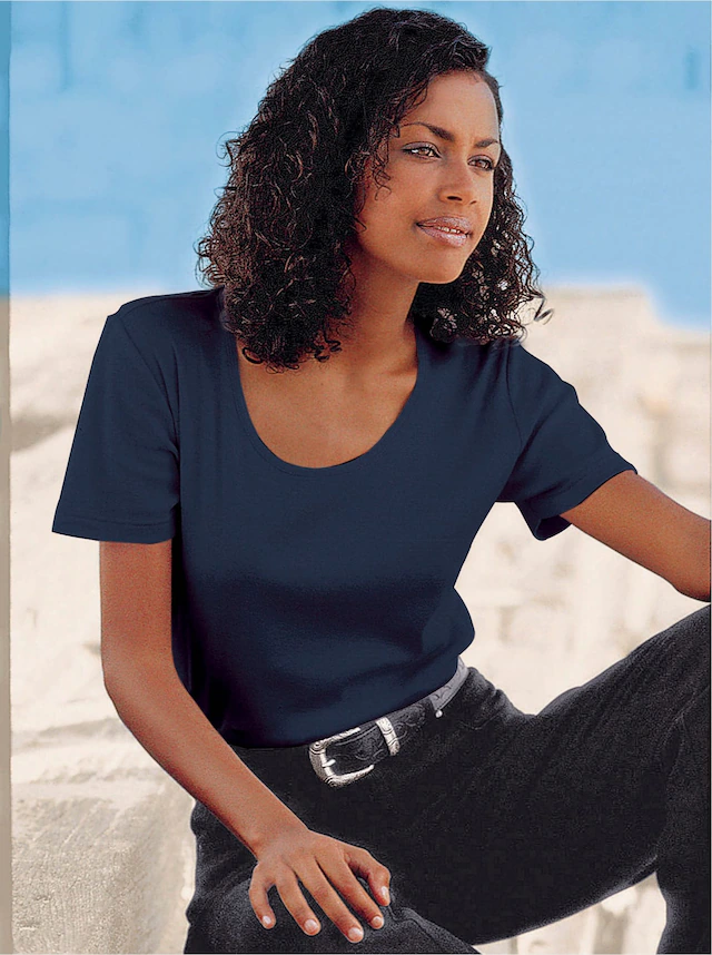 Casual Looks Rundhalsshirt »Shirt« 1 Stk.
